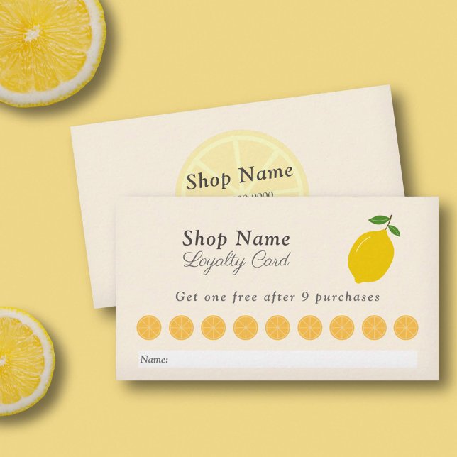 Visita Cartão de Lealdade Lemon (Lemon Loyalty Card)