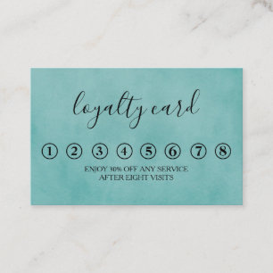 Visita Cartão de Lealdade preto e branco minimalista mod