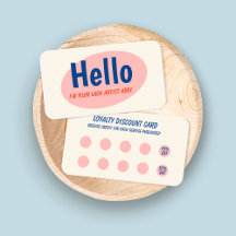 Cartão de Lealdade Retroativo 10 Punch