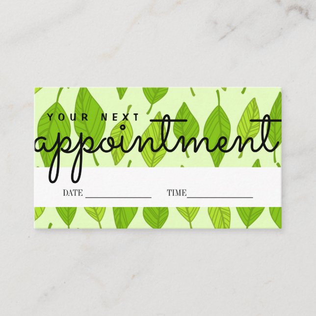 Visita Cartão de Lembrança de Compromisso Bastante Sua Pr (Frente)