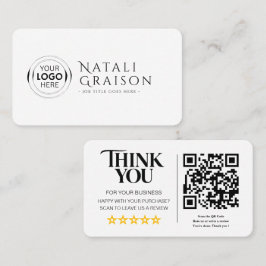 Visita Cartão de Link de Avaliação QR Code de Avaliações 