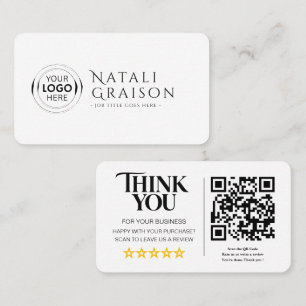 Visita Cartão de Link de Avaliação QR Code de Avaliações