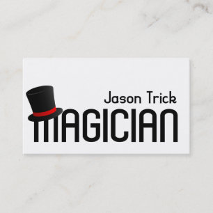 Visita Cartão de Mágica Mágico Truque de Poker Ficha Entr