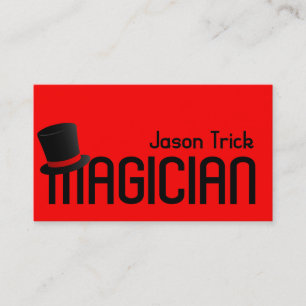 Visita Cartão de Mágica Mágico Truque de Poker Ficha Entr