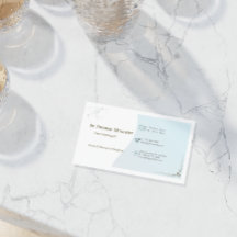 Cartão de marcação simples e elegante