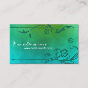 Visita Cartão de negócio da restauração tropical do c