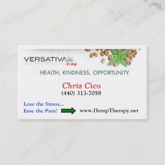 Visita Cartão de negócios de Versativa/ForeverGreen