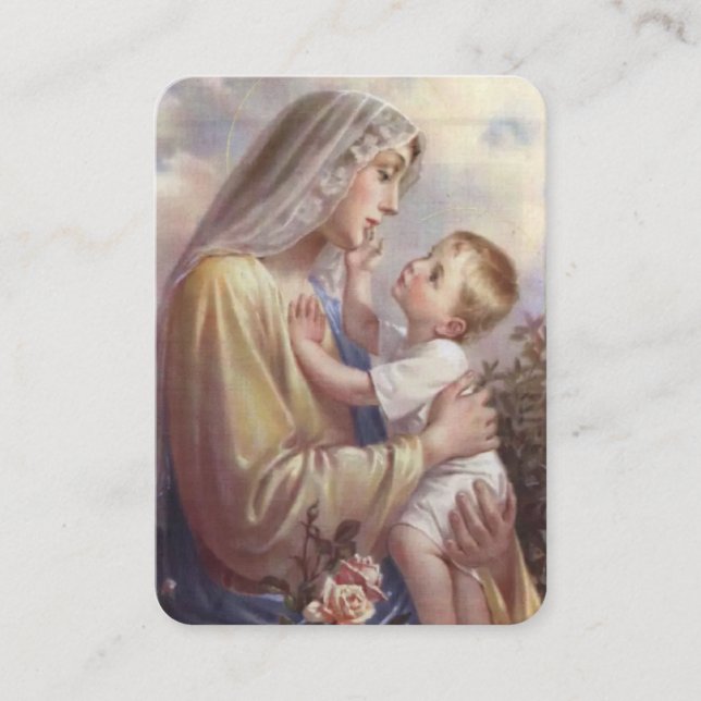 Visita Cartão de Oração Novena de Natal (Frente)