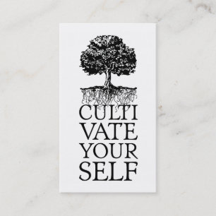 Visita cartão de perfil Cultive-se