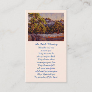 Visita Cartão de Pintura de Óleo para Lembrança de Imagem