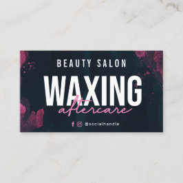 Visita Cartão de Pós-Cuidados, Rosa Púrpura,