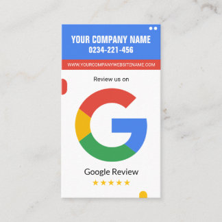 Visita Cartão de Revisão do Google para qualquer empresa