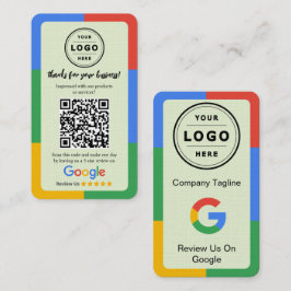 Visita Cartão de Solicitação de Avaliação do Google com L