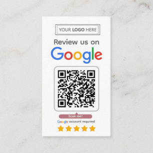 Visita Cartão de Solicitação de Avaliação do Google com L