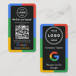 Visita Cartão de Solicitação de Avaliação do Google com L
