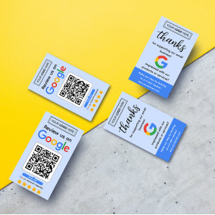 Visita Cartão de Solicitação de Avaliação no Google com L