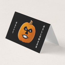 Visita Cartão de Troca de Sala de Aula do Jack o' Lantern