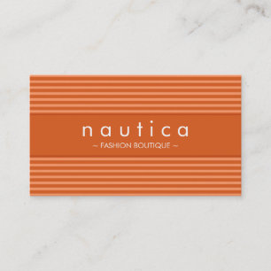 Visita CARTÃO DE VISITA: 15.o striped náutica
