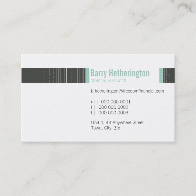 Visita CARTÃO DE VISITA: anca 8 (Frente)