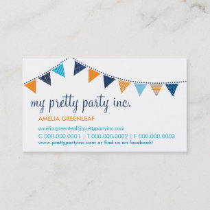 Visita CARTÃO DE VISITA: aqua laranja-marinho de revestim