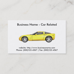 Visita Cartão de visita: Carros / Automotivo
