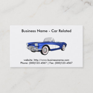 Visita Cartão de visita: Carros/automotriz