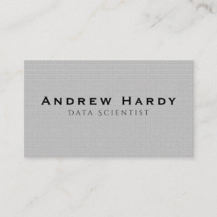 Visita Cartão de visita, cientista dos dados