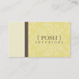 Visita CARTÃO DE VISITA: divinamente damask L 8