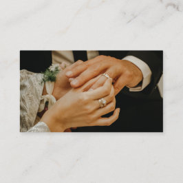 Visita Cartão de visita, fabuloso e simples Celebrante de