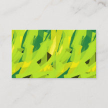 Cartão de visita: Greenery