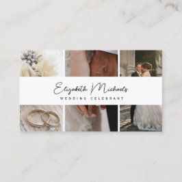 Visita Cartão de visita, moderno Celebrante de Casamento