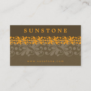 Visita CARTÃO DE VISITA: pedra solar com padrão 5