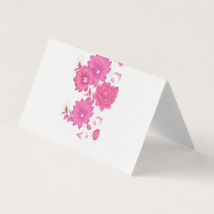 Visita Cartão de Visitas Folha Dupla