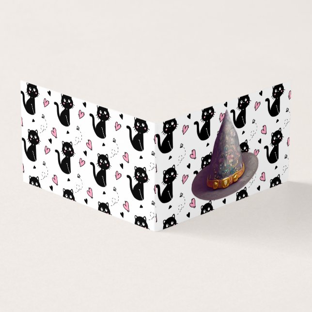 Visita Cartão de Visitas Folha Dupla (Exterior)