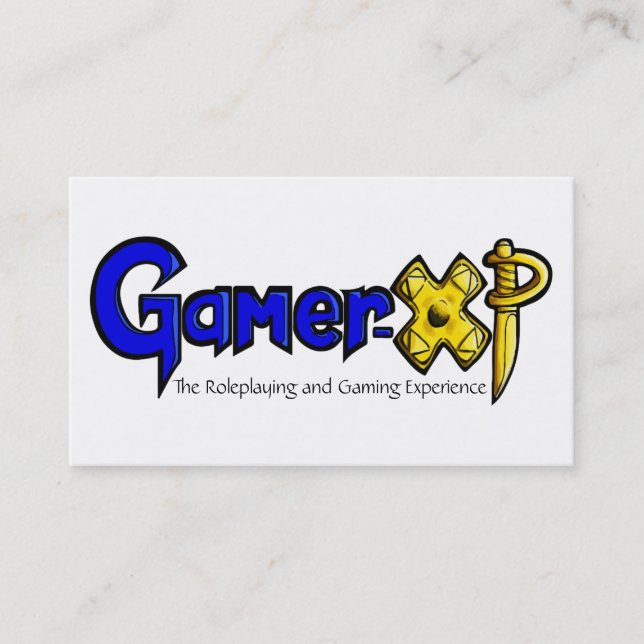 Visita Cartão do Promo de GamerXP (Frente)