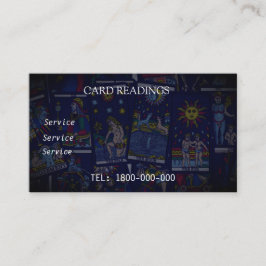 VISITA CARTÃO EDITÁVEL DE LEITURA DE DESTINO