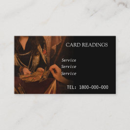 VISITA CARTÃO EDITÁVEL DE LEITURA DE DESTINO