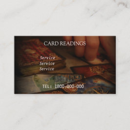 VISITA CARTÃO EDITÁVEL DE LEITURA DE DESTINO