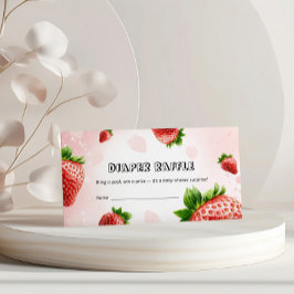 Visita Cartão Raffle de Fralda de Chá de fraldas de Moran