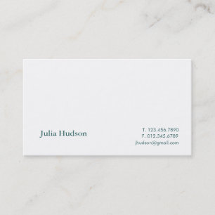Visita Cartão tradicional de Hudson