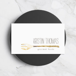 Visita Catering do Forno das Aquarelas, Chef, Cartão de v