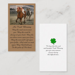 Visita Celebração do Cartão de condolências da vida