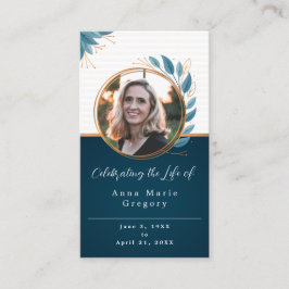 Visita Celebração do Cartão de Oração de Foto de Bronze L