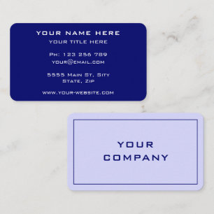 Visita Cores Personalizadas Fonte o seu próprio Cartão de