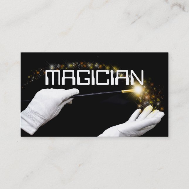 Visita Entretenimento com Trick de Poker de Cartão Magia (Frente)
