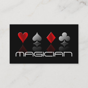 Visita Entretenimento com Trick de Poker de Cartão Magic