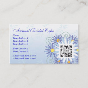 Visita Expo nupcial do modelo de cartão de negócios