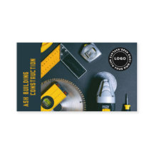 Ferramentas de Trabalho - Construção Cartão de vis