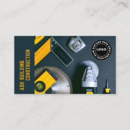 Visita Ferramentas de Trabalho - Construção Cartão de vis