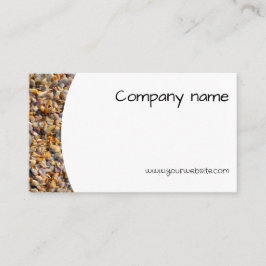 Visita Fotografia de conchas minimalistas QR Cartão de vi